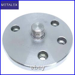100mm HV4 Rotary Table + 65mm 4 Jaw Self Centering Chuck Back Plate Milling Set