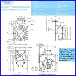 101 Hollow Rotary Actuator High Accuracy Rotating Platform For Nema17 23 Motor