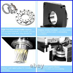 101 Hollow Rotary Actuator High Accuracy Rotating Platform For Nema17 23 Motor