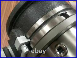 10 HORIZONTAL & VERTICAL ROTARY TABLE w. 8 3 jaw chuck & index plates DP-2