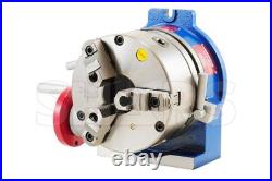 10 H/V Rotary Table With 10 3 Jaw Front Mount Self Centering Chuck
