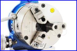 10 H/V Rotary Table With 10 3 Jaw Front Mount Self Centering Chuck
