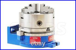 10 H/V Rotary Table With 10 3 Jaw Front Mount Self Centering Chuck