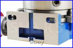 10 H/V Rotary Table With 10 3 Jaw Front Mount Self Centering Chuck