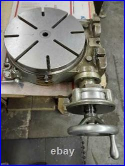 10 Moore Tool Precision Horizontal & Vertical Rotary Table in nice Condition