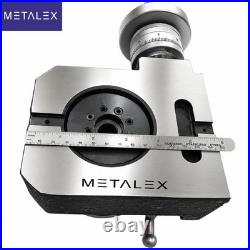 110mm 4Inch Precision Rotary Table HV4 4-Slot With Center Bore MT2 Metalworking