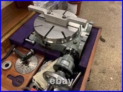 11 Moore Precision Horizontal / Vertical Manual Rotary Table, S/N SRT-461