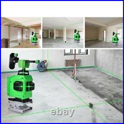 12/16 Lines 3D Self-Leveling Horizontal&Vertical Cross Lines 360 Degrees Rotary