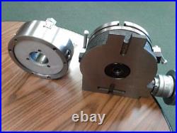 12 HORIZONTAL & VERTICAL ROTARY TABLE w. 12 3 jaw chuck front mounting 12 HORIZONTAL & VERTICAL ROTARY TABLE w. 12 3 jaw chuck front mounting