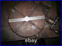 12 Universal rotary table