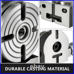 150mm/6in 4-Slot Rotary Indexer Table Horizontal Vertical Set