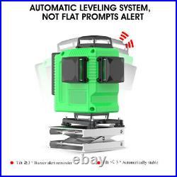 16 Lines Green Light Laser Machine Laser Level Rotary Horizontal & Vertical Tool