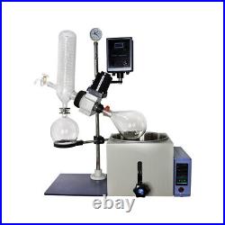 2L Lab Evaporator Rotary Evaporator Rotovapor for Distillation Extraction RE-201