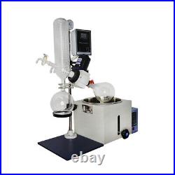 2L Lab Evaporator Rotary Evaporator Rotovapor for Distillation Extraction RE-201