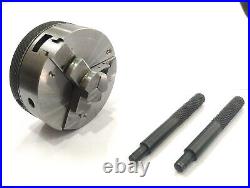 2-3/4 Watchmaking Rotary Table, 50 MM 3 Jaws Self Centering Chuck +bp+t -nuts