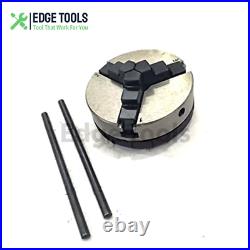 3/75mm Tilting Rotary Table With 65 mm Mini Lathe Chuck For Milling Machine USA 3/75mm Tilting Rotary Table With 65 mm Mini Lathe Chuck For Milling Machine USA