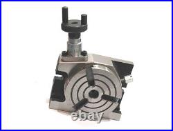 3'' / 80 MM Rotary Table Milling 3 slots Lathe Machine Tools