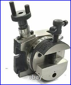 3/ 80 MM Rotary Table With 80 MM Round Vice Vise & Fixing T-nut-usa Fufilled