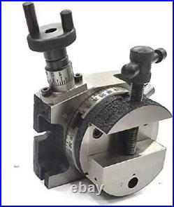 3 (80 mm) Milling Indexing HV Rotary Table with Round Vice-USA STOCK 3 (80 mm) Milling Indexing HV Rotary Table with Round Vice-USA STOCK