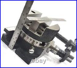 3 (80 mm) Milling Indexing HV Rotary Table with Round Vice-USA STOCK 3 (80 mm) Milling Indexing HV Rotary Table with Round Vice-USA STOCK