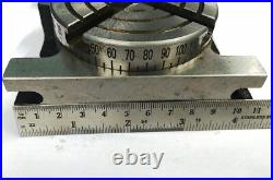 3(80mm) Milling Indexing Horizontal Vertical Rotary Table with Round Vice-USA 3(80mm) Milling Indexing Horizontal Vertical Rotary Table with Round Vice-USA