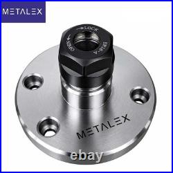 3 Inch 75mm Rotary Table ER16 Collet Chuck Adapter Gear Cutting Indexing Tool