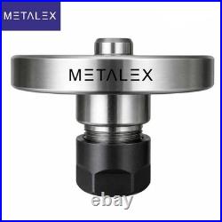 3 Inch 75mm Rotary Table ER16 Collet Chuck Adapter Gear Cutting Indexing Tool