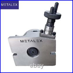 3 Inch 75mm Rotary Table ER16 Collet Chuck Adapter Gear Cutting Indexing Tool