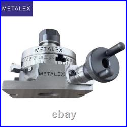 3 Inch 75mm Rotary Table ER16 Collet Chuck Adapter Gear Cutting Indexing Tool