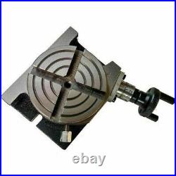 3 Inch Precision Rotary Table 80mm HV With 4 Milling Slots & Suitable Backplate