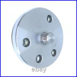 3 Inch Rotary Table 80mm H/V Low Profile Having 4 Milling Slots With Backplate