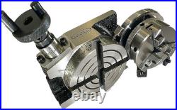 3 Inches (75Mm) 4 Slots Horizontal and Vertical (H/V) Rotary Table with 65Mm 3 3 Inches (75Mm) 4 Slots Horizontal and Vertical (H/V) Rotary Table with 65Mm 3