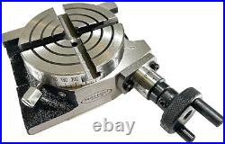 3 Inches (75Mm) 4 Slots Horizontal and Vertical (H/V) Rotary Table with 65Mm 3