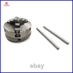 3 Rotary Table Horizontal 75 m & Vertical + 65 mm 3 jaw self centering chuck