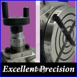 3 Rotary Table for Milling Machines Horizontal & Vertical Precision Indexing