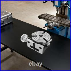 3-Slot Rotary Table Horizontal Vertical Rotary Table For Milling Machine 100kg