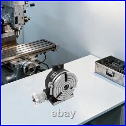 3-Slot Rotary Table Horizontal Vertical Rotary Table For Milling Machine 100kg
