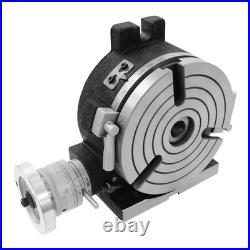 3-Slot Rotary Table Horizontal Vertical Rotary Table For Milling Machine 100kg