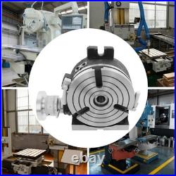 3-Slot Rotary Table Horizontal Vertical Rotary Table For Milling Machine 100kg