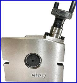 3 inch 75mm 4 Slot Horizontal Vertical Rotary Table Milling Tool H V
