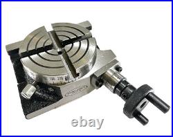3 inches (75mm) 4 slots Horizontal and Vertical (H/V) Rotary Table with