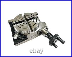 3 inches (75mm) 4 slots Horizontal and Vertical (H/V) Rotary Table with 65mm