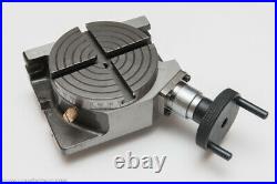 3 round vice & 3(80mm) rotary table milling metal-cut. Free shipping