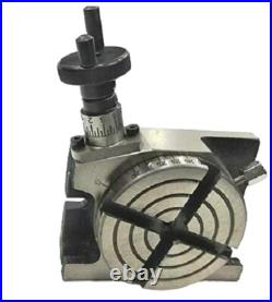 4 100MM Rotary Table Horizontal Vertical 4 Slots for Milling Machine Regular 4 100MM Rotary Table Horizontal Vertical 4 Slots for Milling Machine Regular