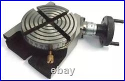 4 100MM Rotary Table Horizontal Vertical 4 Slots for Milling Machine Regular 4 100MM Rotary Table Horizontal Vertical 4 Slots for Milling Machine Regular