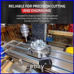 4 (100Mm) Rotary Table for Milling Machine with Horizontal & Vertical 4 Slots