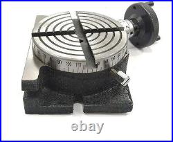 4/100 MM Rotary Table With Chuck (65 MM 3jaws Self Centering Chuck)- USA