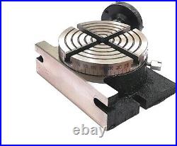 4 (100 mm) 4 slots Regular Rotary Table for Milling Machine Tool USA FULFILLED