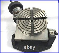 4 (100 mm) Horizontal Vertical Tilting 0°- 90° Rotary Table