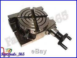 4 / 100mm 4 Slot Rotary Table Horizontal / Vertical